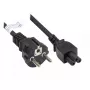 Kabel zasilający Alcasa P0005-S018 Czarny 1.8 m