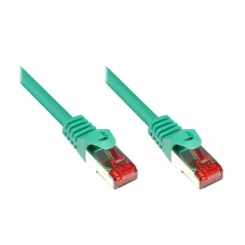 Alcasa 50m kabel sieciowy Cat6 zielony S/FTP RJ-45 pozłacane styki