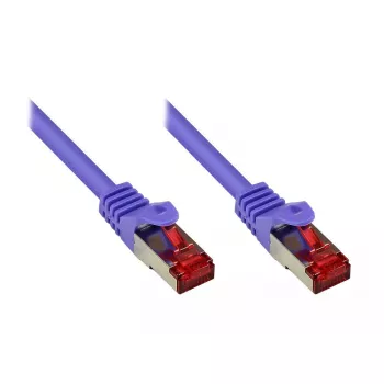 Kabel sieciowy Alcasa 50m Cat6 fioletowy S/FTP
