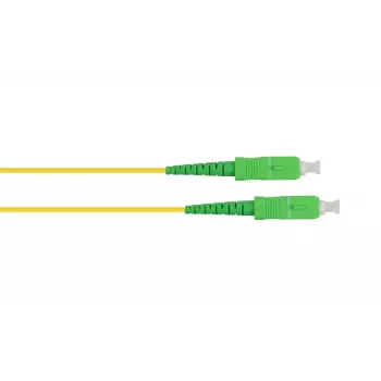 Kabel światłowodowy Alcasa LW-S902SASA 2m SC FTTH Żółty