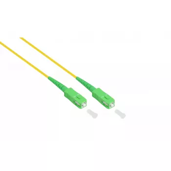Kabel światłowodowy Alcasa LW-S902SASA 2m SC FTTH Żółty