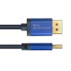 Przejściówka wideo Alcasa 4860-SF050B 5m DisplayPort na HDMI niebieska
