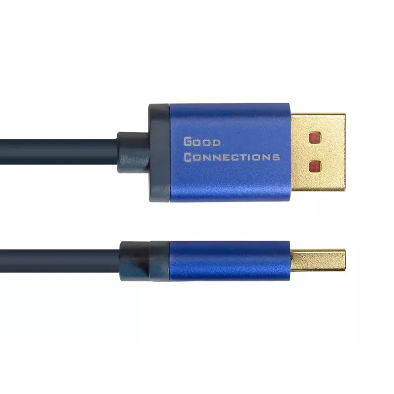 Przejściówka wideo Alcasa 4860-SF050B 5m DisplayPort na HDMI niebieska