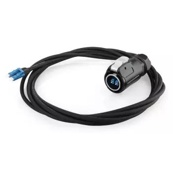 Alcasa S1 IC01-24F01 LC Czarny 3m Prosty Złącze