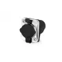 Złącze RJ45 Alcasa S6 IC06-R002 Czarny Metaliczny Żeński/Żeński