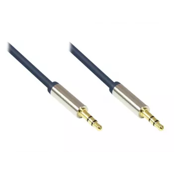 Kabel audio Alcasa GC-M0043 5m 3.5mm niebieski