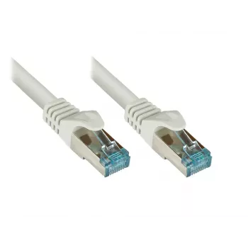 Kabel sieciowy Alcasa 8064-H500 50m Cat6a S/FTP Szary