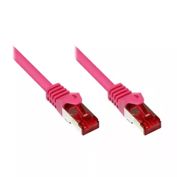 Kabel sieciowy Alcasa CAT6 S/FTP 25 m magenta