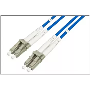 Światłowodowy kabel krosowy Alcasa LW-P8153 15 m LC niebieski