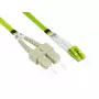 Kabel światłowodowy Alcasa LW-830LS5 30 m LC SC zielony