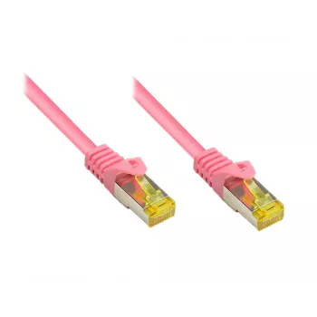 Kabel sieciowy Alcasa 50m Cat7 RJ-45 magenta S/FTP (S-STP)