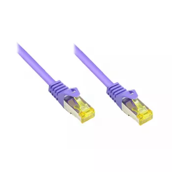 Kabel sieciowy Alcasa Cat7 50m RJ-45 S/FTP fioletowy
