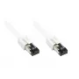 Kabel sieciowy Alcasa 8080-050W biały 5m Cat8.1 S/FTP