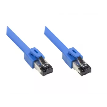 Kabel sieciowy Alcasa 8080-075B niebieski 7,5 m Cat8.1 S/FTP