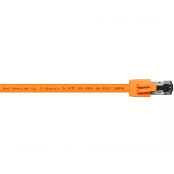Kabel sieciowy Alcasa 8080-050O 5m Cat8.1 S/FTP pomarańczowy