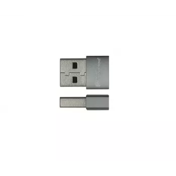 Adapter USB Alcasa USB-AD203-5 USB-A na USB-C szary