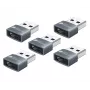 Adapter USB Alcasa USB-AD203-5 USB-A na USB-C szary