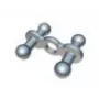 Klips do kabli Bachmann Easy-Connect 930.026 Srebrny 1 szt.