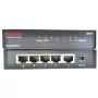 Niezarządzalny przełącznik sieciowy Longshine LCS-GS7105-E — 5 portów Gigabit RJ-45, czarny
