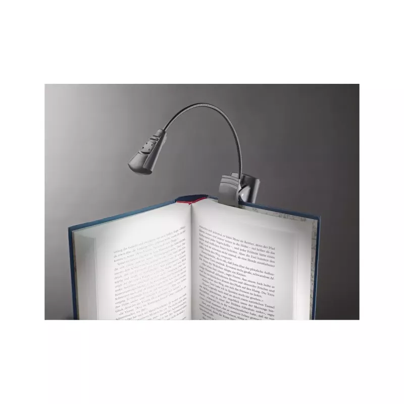 Lampka LED do pulpitu nutowego König & Meyer 12241 czarna zasilana bateriami