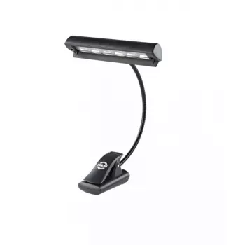Lampa do pulpitu nutowego König & Meyer 12248-000-55 LED zasilana bateriami i sieciowo czarna
