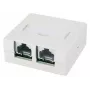 Gniazdo RJ-45 natynkowe Telegärtner J00023A0056 Białe