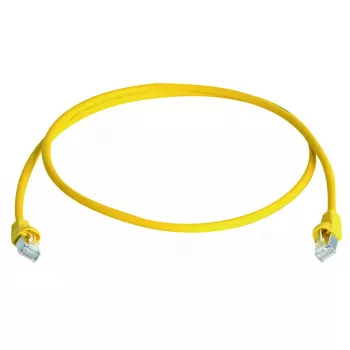 Kabel sieciowy Telegärtner L00001A0092 1.5m Cat6a S/FTP żółty