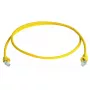 Kabel sieciowy Telegärtner L00001A0092 1.5m Cat6a S/FTP żółty