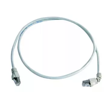 Kabel sieciowy Telegärtner Kat.7 MP8 FS 600 LSZH 1,0 m 1x90-stopniowy Szary