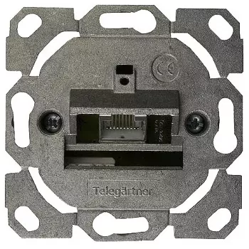 Płytka ścienna/przełącznika Telegärtner J00020A0506 Metaliczna