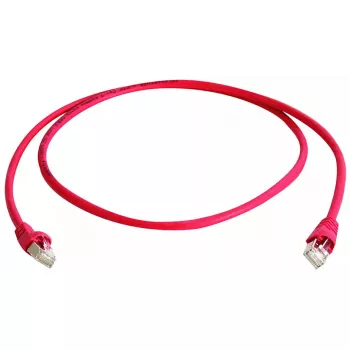 Kabel sieciowy Telegärtner L00001A0167 Czerwony 1.5 m Cat6a S/FTP