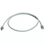Kabel krosowy sieciowy Telegaertner Cat6a SF/UTP (S-FTP) 0.25 m, RJ45–RJ21, styki niklowe, szary