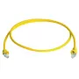Kabel krosowy Telegaertner MP8 FS 500 LSZH 0,25 m żółty Cat6a SF/UTP (S-FTP) RJ-45–RJ-45