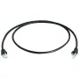 Kabel sieciowy Telegaertner MP8 FS 500 LSZH 0,25 m Cat6a SF/UTP RJ-45 – Czarny
