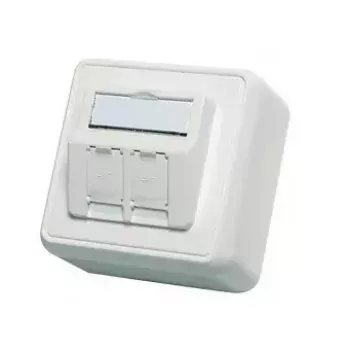 Gniazdo elektryczne Telegärtner H02000A0092 Białe