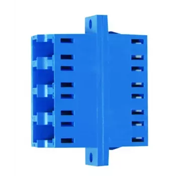 Adapter światłowodowy Telegärtner J08071A0044 LC fioletowy wielomodowy jednomodowy