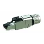 Telegärtner RJ-45 złącze przewodowe J00026A5000 do kabli Cat6a, wykończenie srebrne