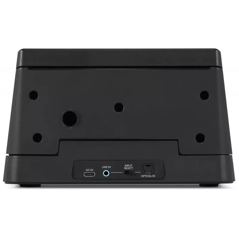 Przenośny głośnik stereo TECHNISAT ISIBOX 1 — moc RMS 4 W, łączność przewodowa i bezprzewodowa, wbudowana bateria, USB-C, czarny