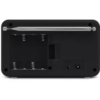Przenośne radio TECHNISAT VIOLA 2 – DAB+ i FM, wyświetlacz LCD, 1 W, gniazdo 3,5 mm, czarne