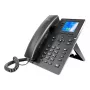Telefon IP AGFEO T 17 SIP — wyświetlacz LCD 3-liniowy, PoE, 320x240, książka telefoniczna na 1000 kontaktów, czarny