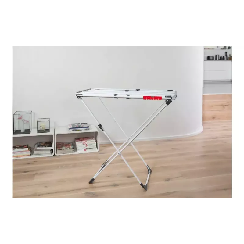 Wolnostojąca suszarka do prania VILEDA Doble 157246 — aluminium i stal, 22 m powierzchni suszenia, składana, długość 209 cm