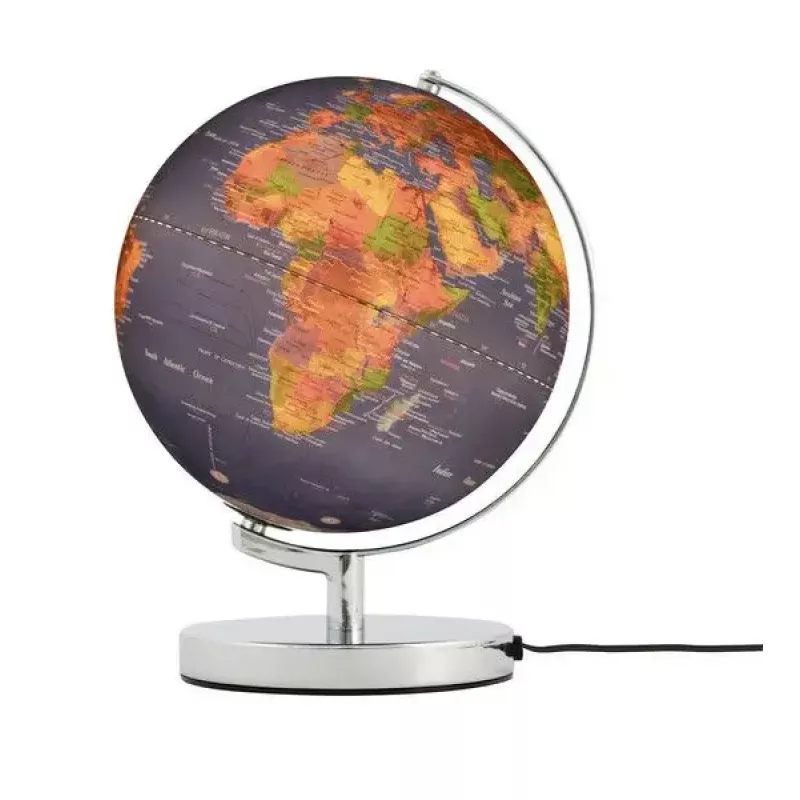 Globus fizyczny TROIKA TERRA LIGHT 25 cm Klasyczny Biurkowy Wielokolorowy