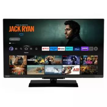 Toshiba 32LV3F63DA 32 cale (81,3 cm) Full HD DLED Smart TV, 1920×1080, 250 cd/m², DVB-C/DVB-S2/DVB-T2, Czarny