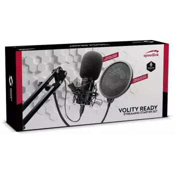 Mikrofon studyjny SPEEDLINK Volity Ready Czarny