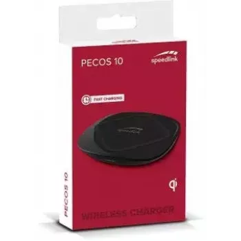 Ładowarka SPEEDLINK SL-690401-BK Smartfon Czarna AC USB Bezprzewodowa Szybkie Ładowanie
