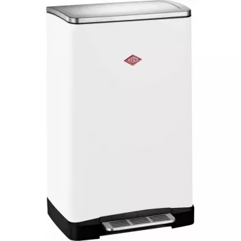 Kosz na śmieci Wesco Big Double Boy biały mat 112755 — 2 komory