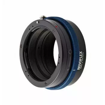 Adapter obiektywu Novoflex NEX/PENT — adapter montażowy do Sony NEX na Pentax K, czarno-niebieski