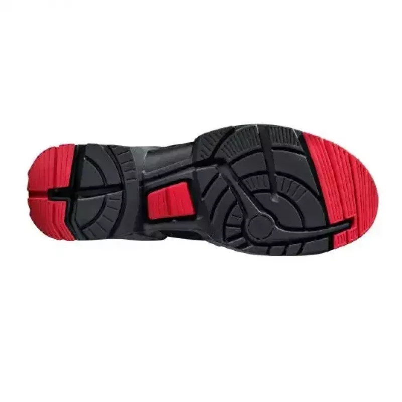 Buty ochronne Uvex 85162 unisex dla dorosłych czarno-czerwone poliuretan mikro welur