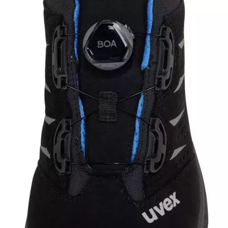 Buty ochronne Uvex 69382 Męskie Dorosłe Czarny Niebieski Poliuretan Syntetyk