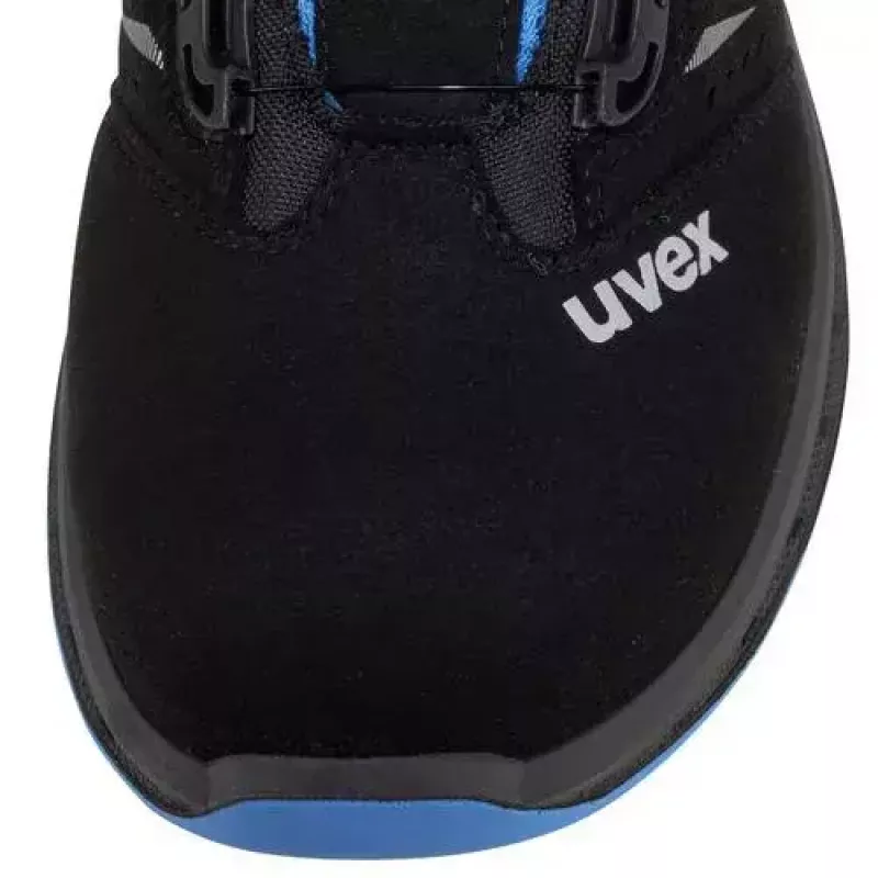 Buty ochronne Uvex 69382 Męskie Dorosłe Czarny Niebieski Poliuretan Syntetyk